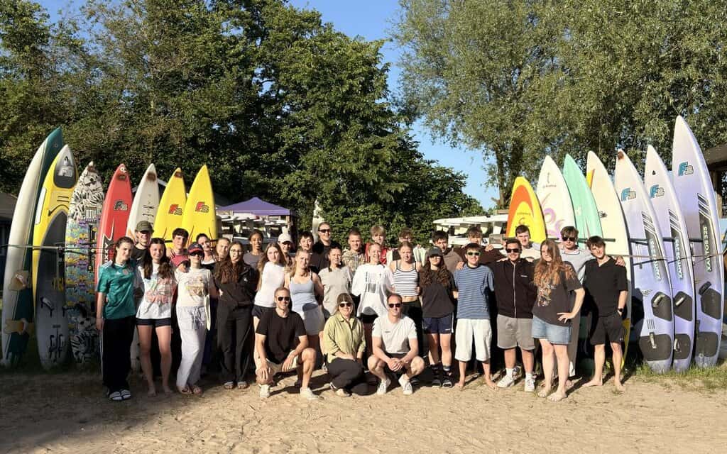 Surffahrt ans Veluwemeer – eine Premiere an unserer Schule
