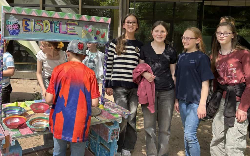 1. Platz für die integrative Kunst-AG