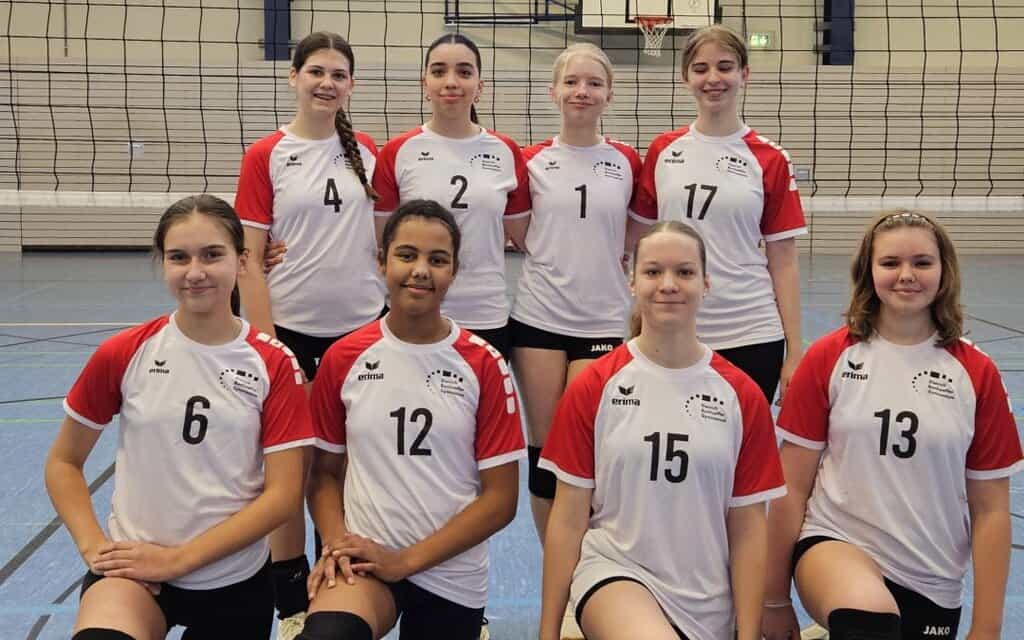 3. Platz im Regionalentscheid Volleyball