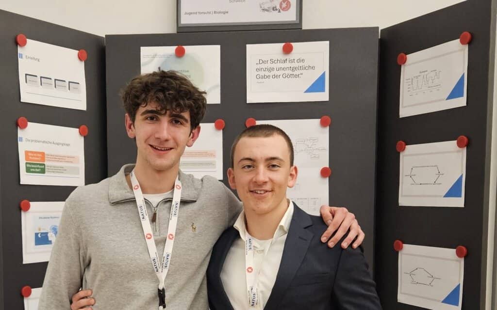2. Platz beim Regionalwettbewerb Jugend forscht in Trier