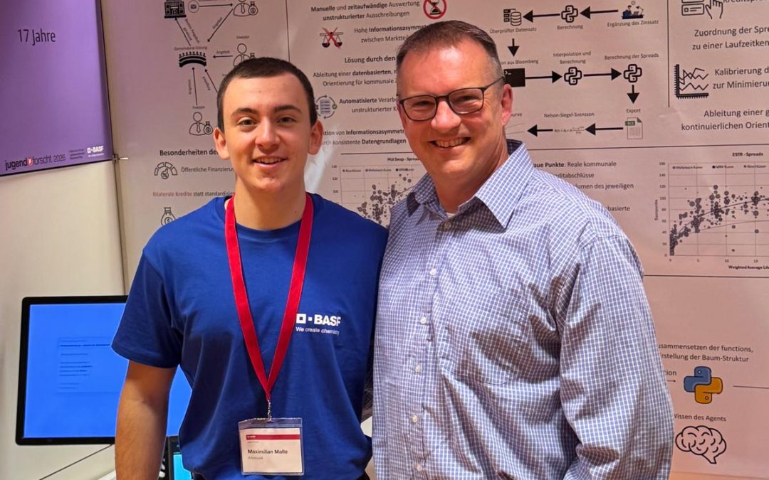 3. Platz bei Landeswettbewerb Jugend forscht für Maximilian Malle