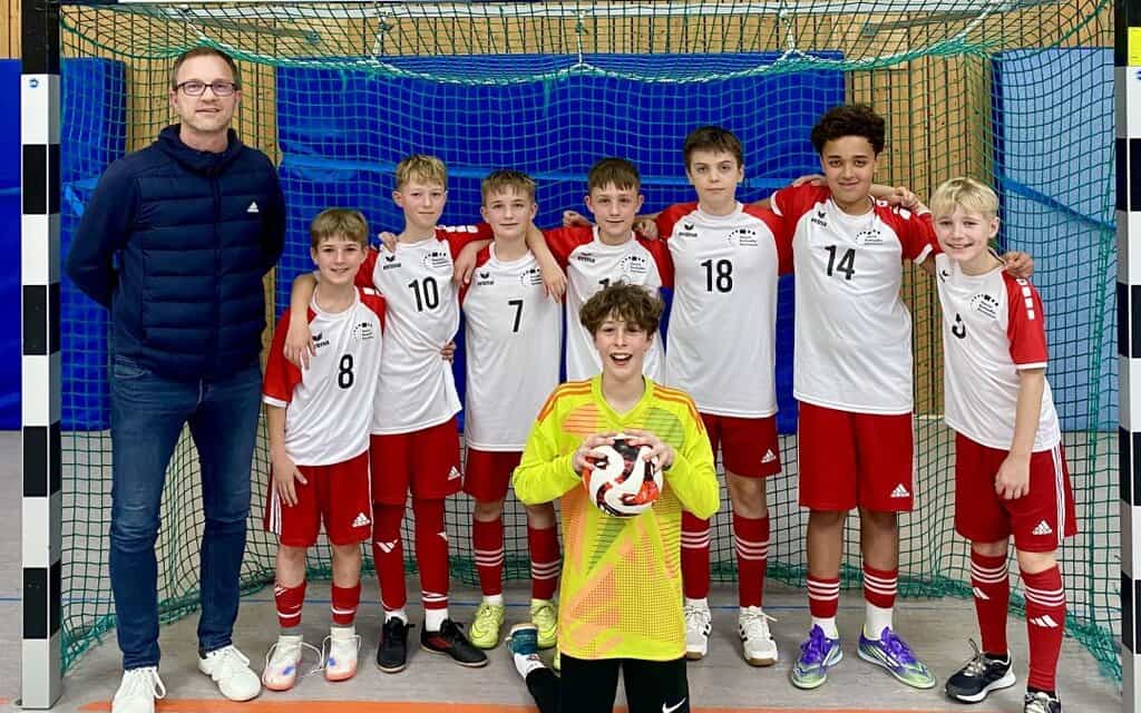 Gewinn des Regionalentscheids Fußball