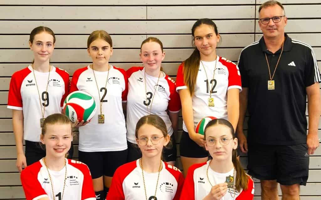 Bronzemedaille im Landesfinale U14 Volleyball Mädchen