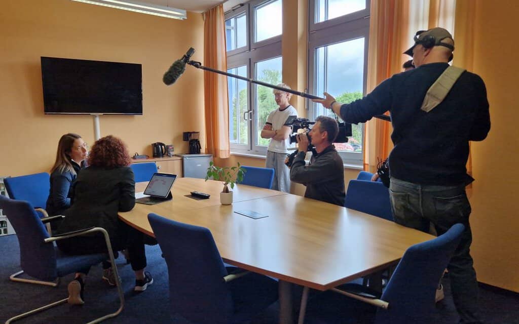 Der SWR zu Gast: TV-Dreh über Ausnahmetalent Finn-Lucas Scholtes
