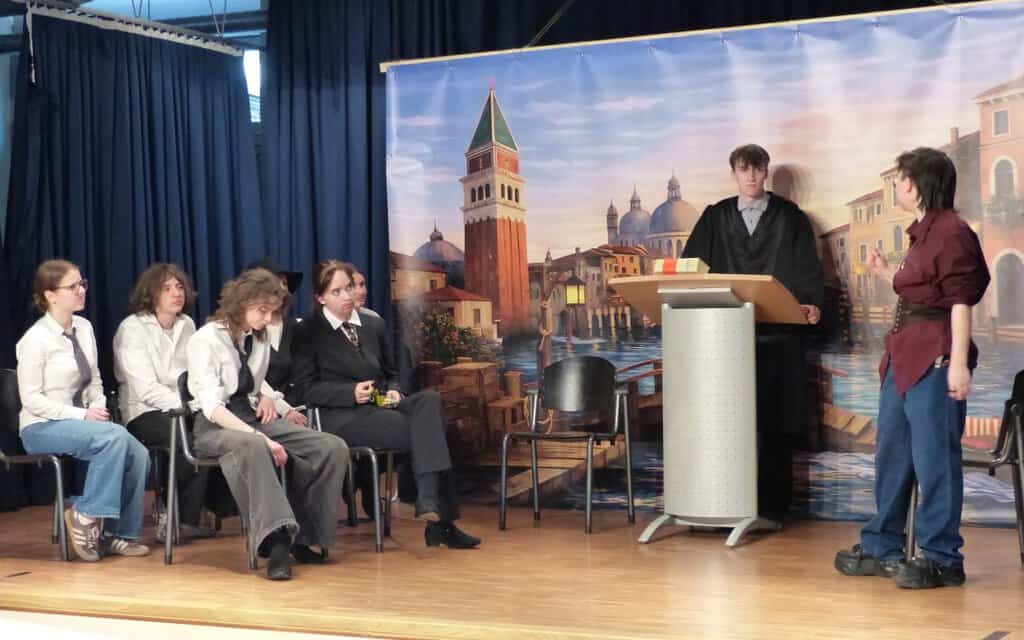 „Merchant of Venice“ von William Shakespeare auf der Bühne am DBG