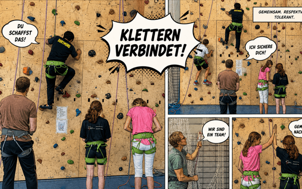 „Klettern verbindet“