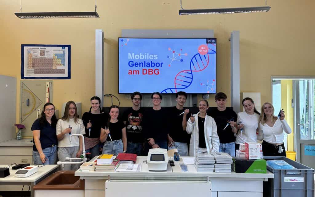 Unser Projekttag mit dem mobilen Genlabor